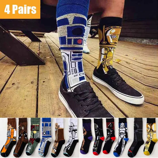 4 Pairs of Star Wars socks