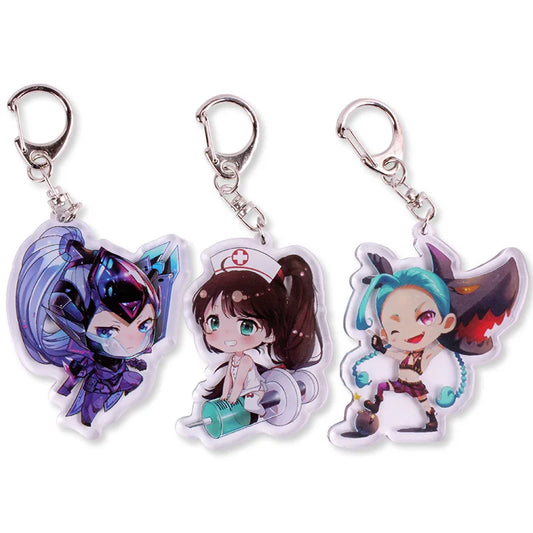 League of Legends Character Keychains