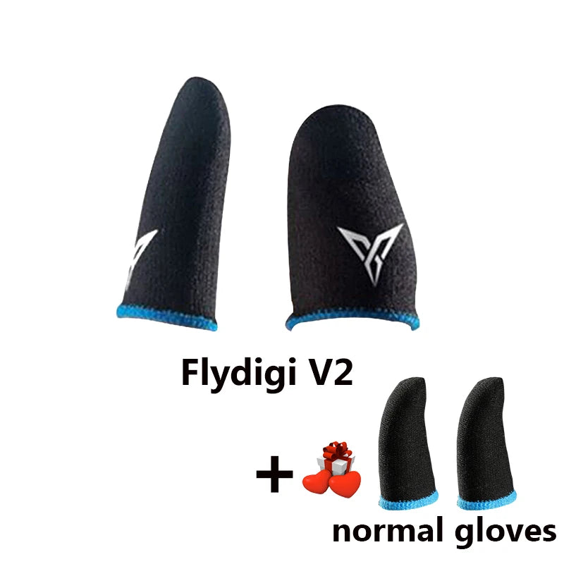 Flydigi Mobile Phone Gaming Sweat-Proof Finger Cover Fingertip Gloves Game  Non-slip Touch Screen Thumb Fingertip Sleeves