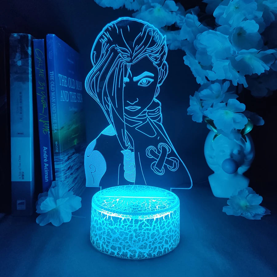 League Of Legends Jinx LED Light