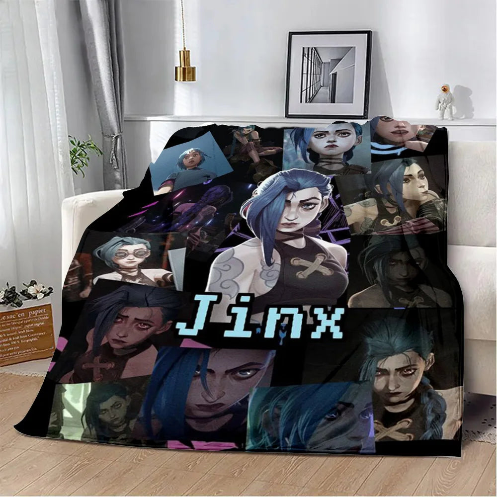 League of Legends Jinx Warm Blankets