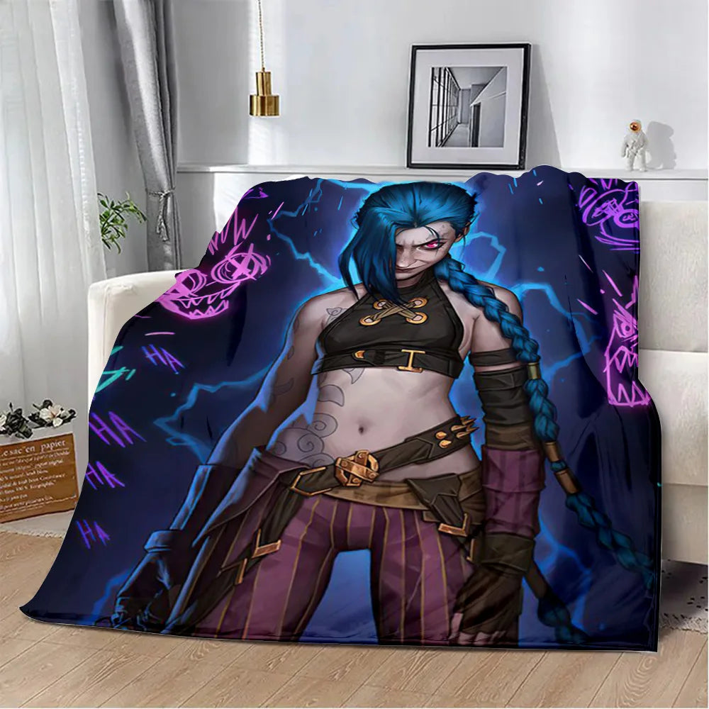 League of Legends Jinx Warm Blankets