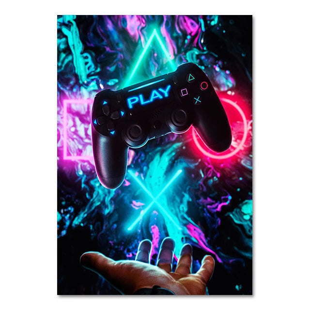 Canvas Posters Gamer Art