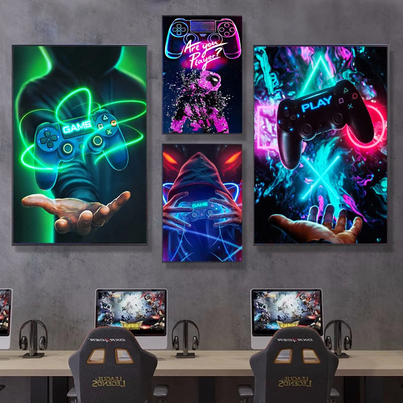 Canvas Posters Gamer Art