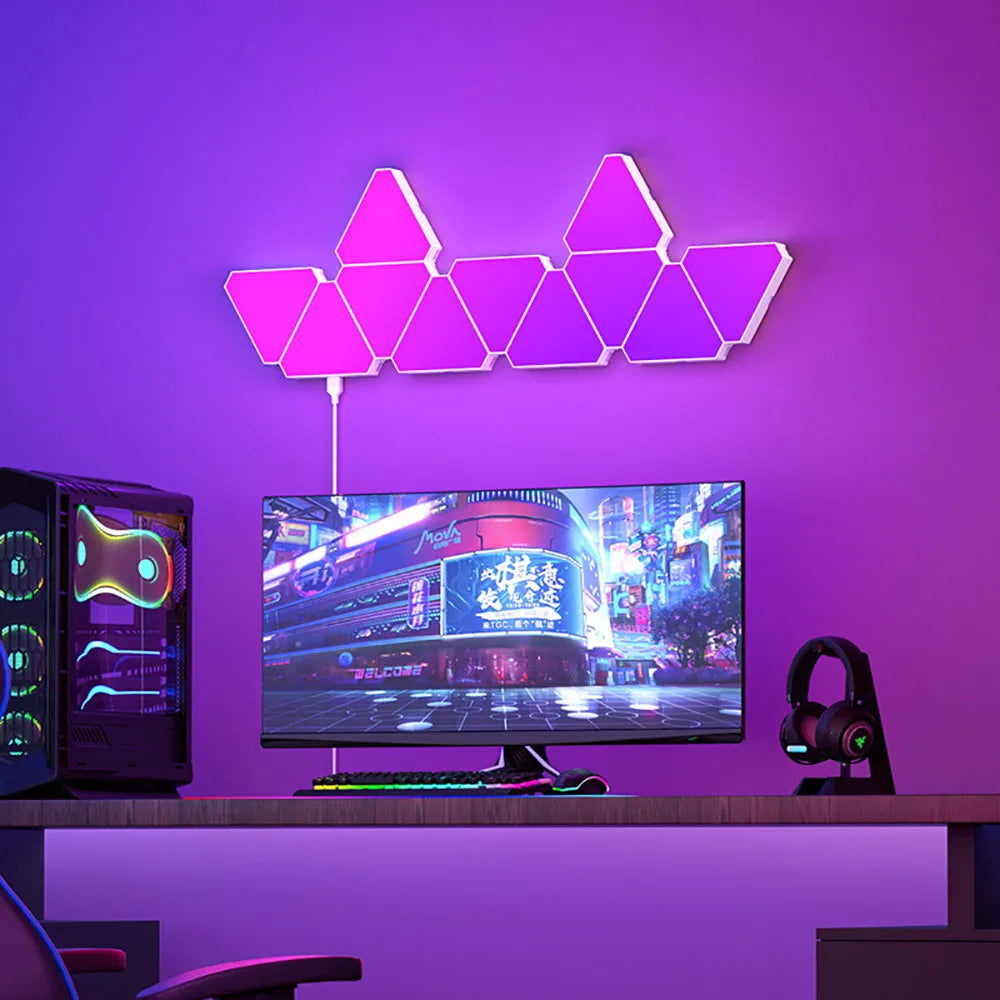 LED Triangualr RGB Wall Lamp