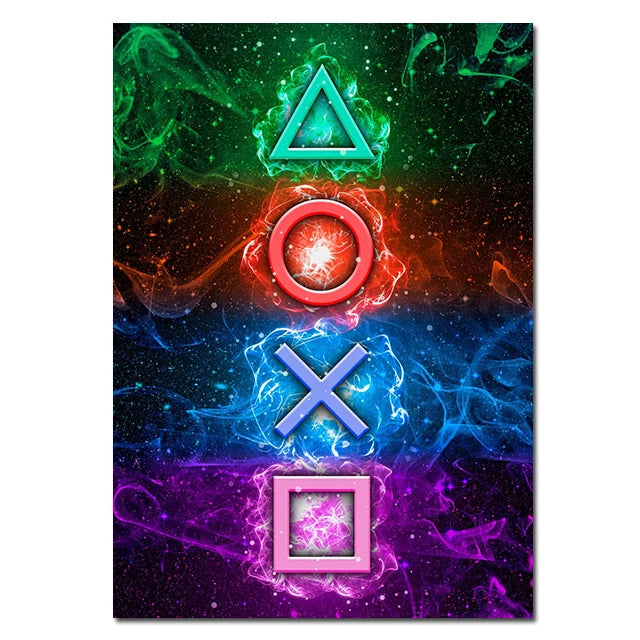 Canvas Posters Gamer Art