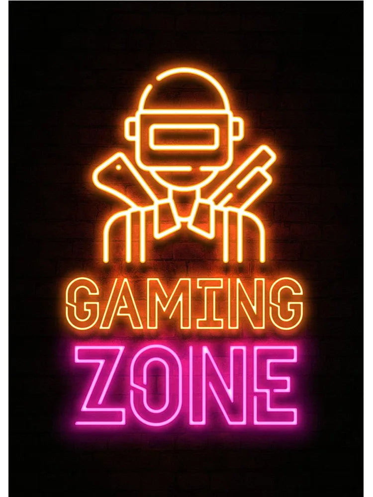 Neon Art Posters