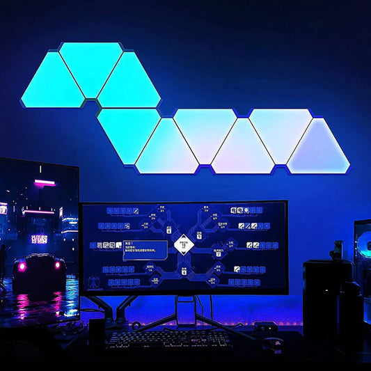 LED Triangualr RGB Wall Lamp