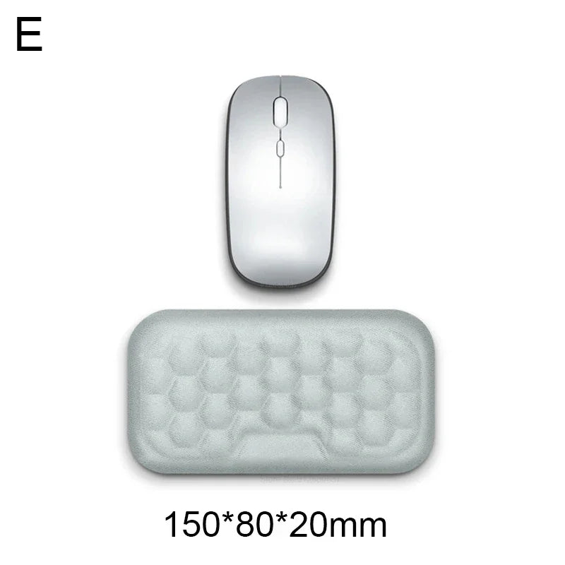 Mouse Pad Keyboard Mouse Wrist Rest Office Typing Protection Relax Wrist Ergonomic Memory Foam Computer Laptop Desk Mat