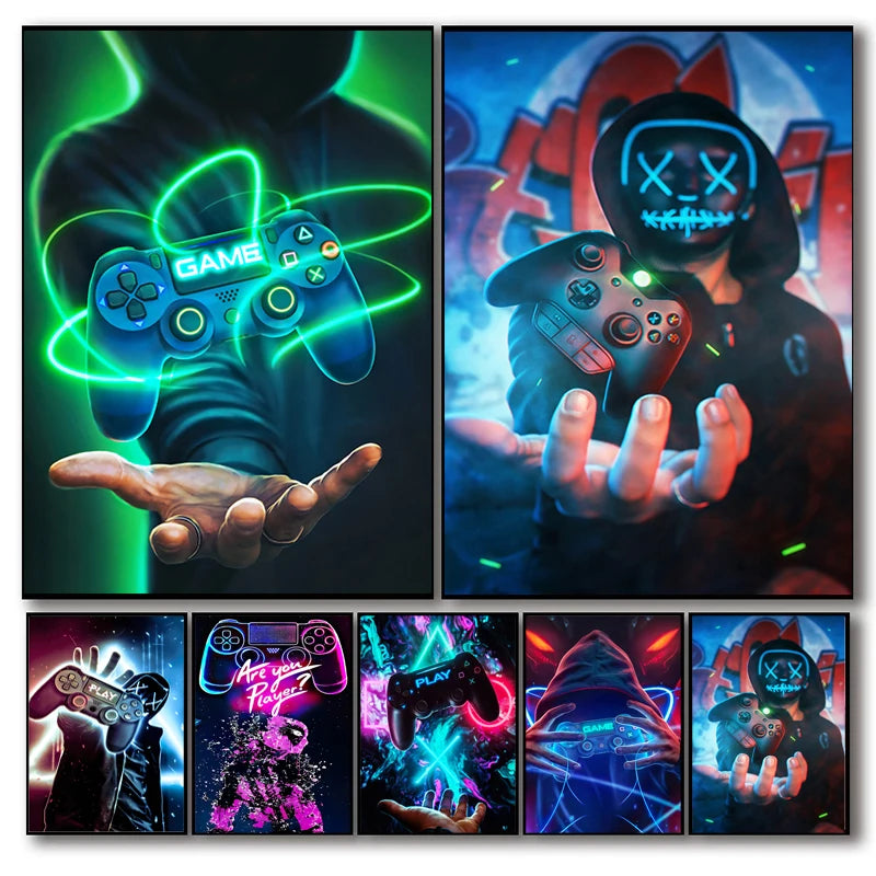 Canvas Posters Gamer Art