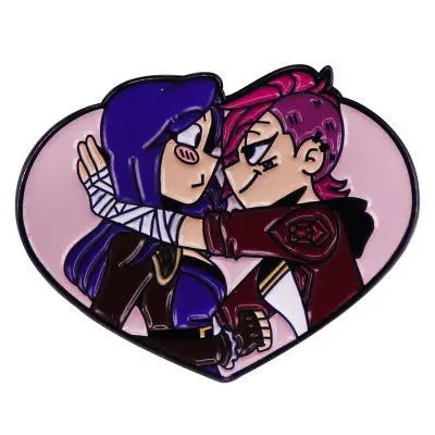 League of Legends Jinx, Vi Metal Pin