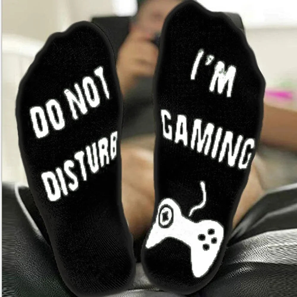 DO NOT DISTURB socks