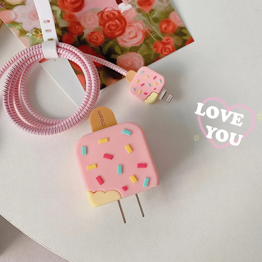 Flower Cable Protector For Iphone