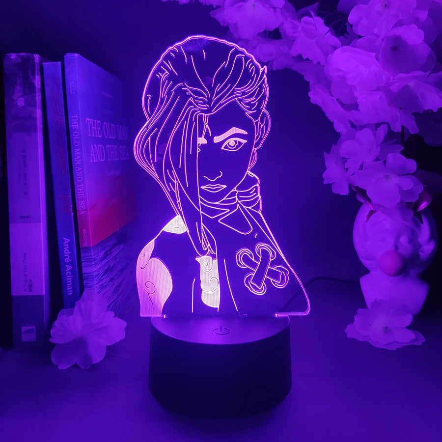 League Of Legends Jinx LED Light