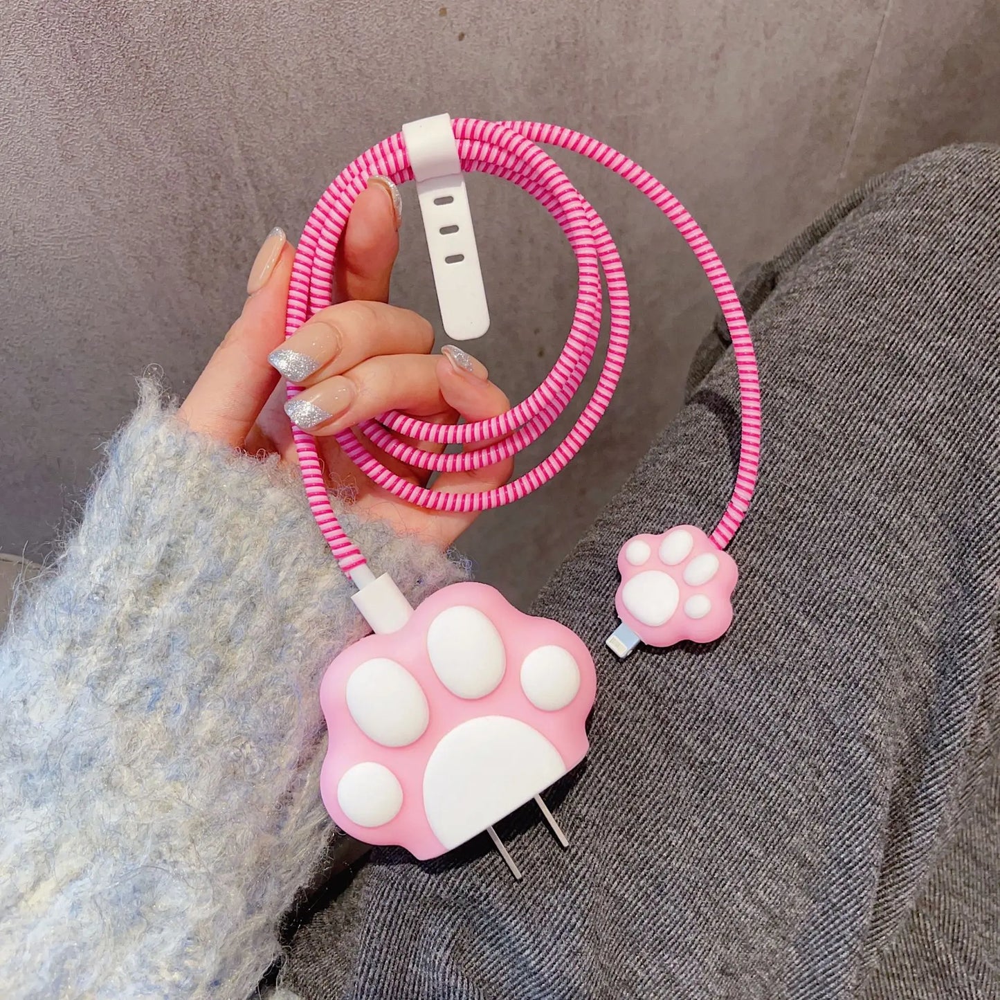 Flower Cable Protector For Iphone