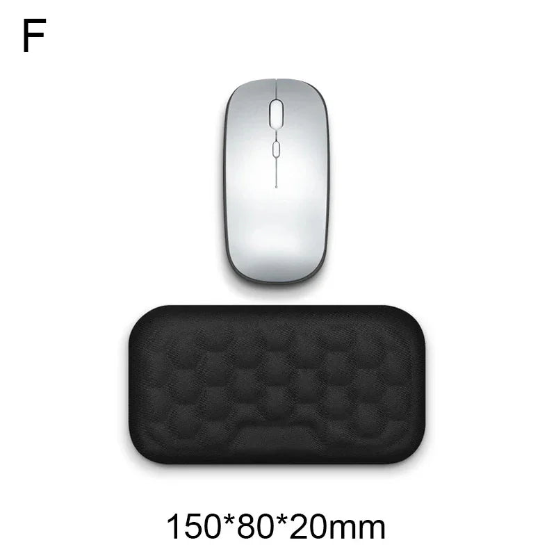 Mouse Pad Keyboard Mouse Wrist Rest Office Typing Protection Relax Wrist Ergonomic Memory Foam Computer Laptop Desk Mat