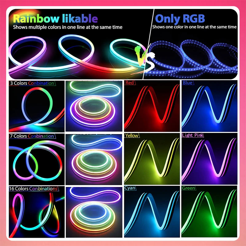 Silicone Neon LED Strip Lights