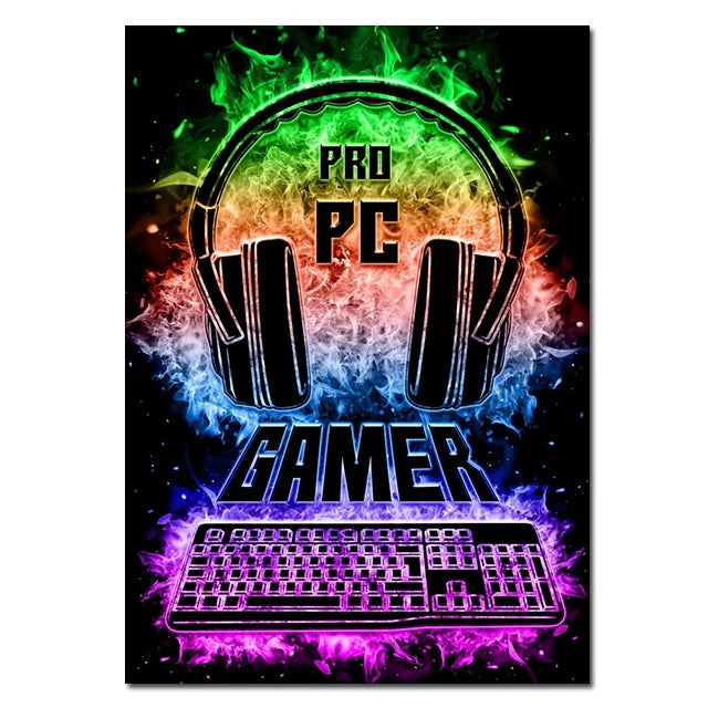 Canvas Posters Gamer Art