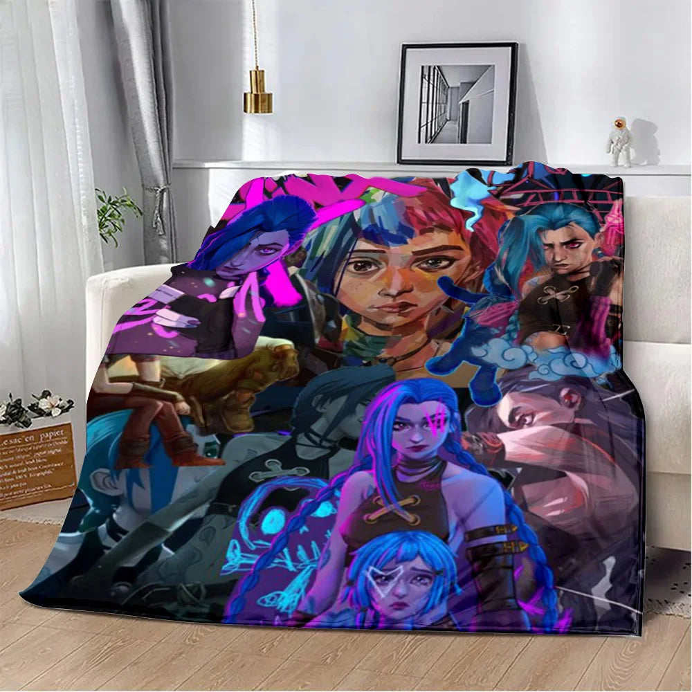 League of Legends Jinx Warm Blankets