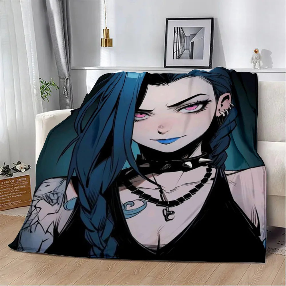 League of Legends Jinx Warm Blankets