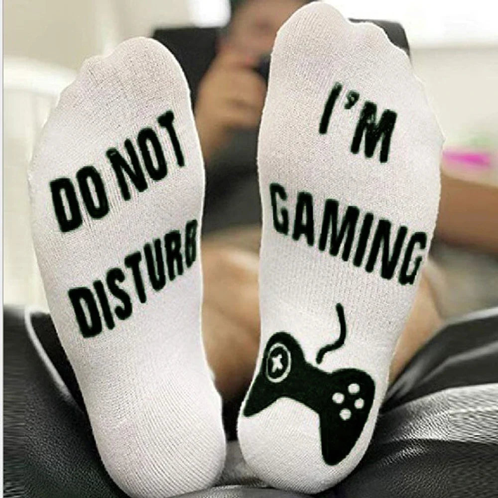 DO NOT DISTURB socks