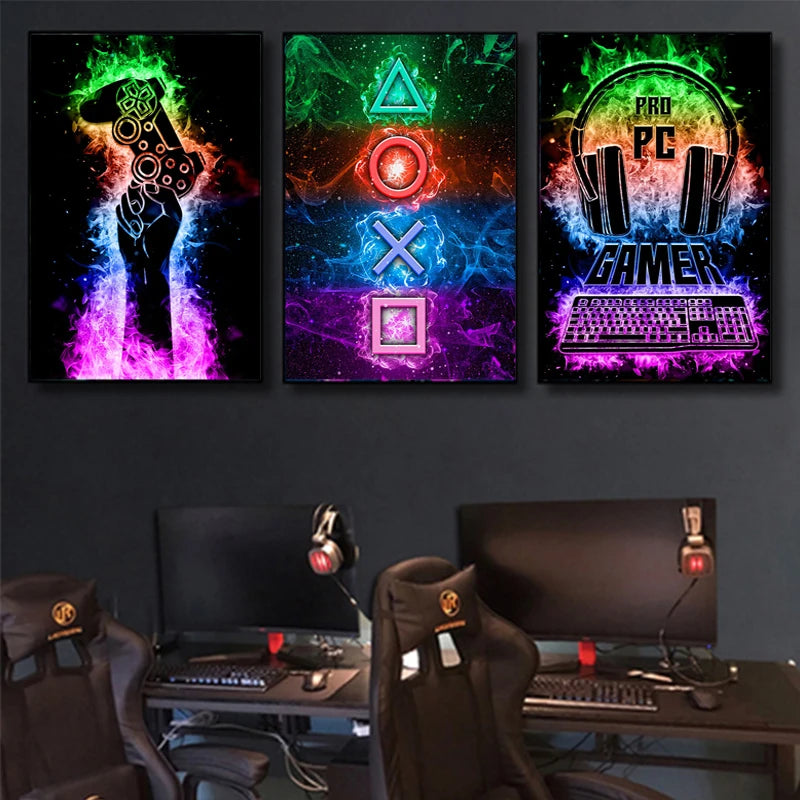 Canvas Posters Gamer Art