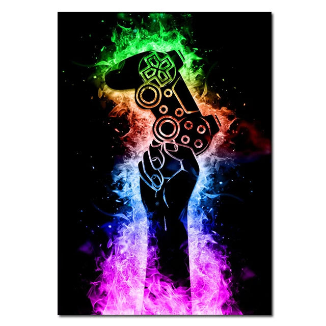 Canvas Posters Gamer Art