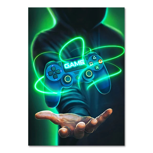 Canvas Posters Gamer Art