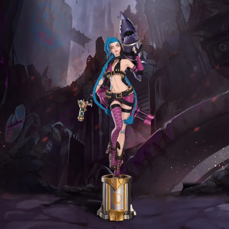 League of Legends Jinx/Lux/Kaisa 3D Figure